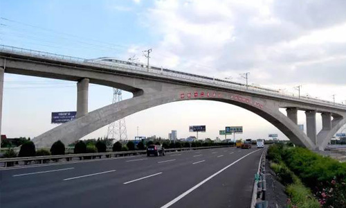 沪杭高铁转体桥