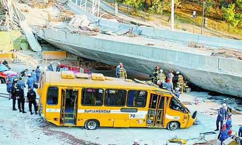 哥伦比亚吊桥垮塌伤亡严重 盘点近几年大桥坍塌事故