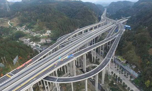 桂林北高速公路互通桥加固