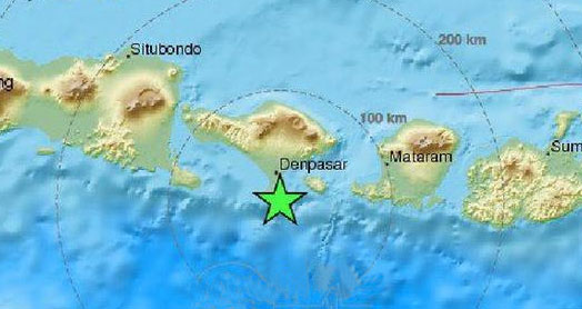 巴厘岛海域6.4级地震 近期巴厘岛旅游注意了！