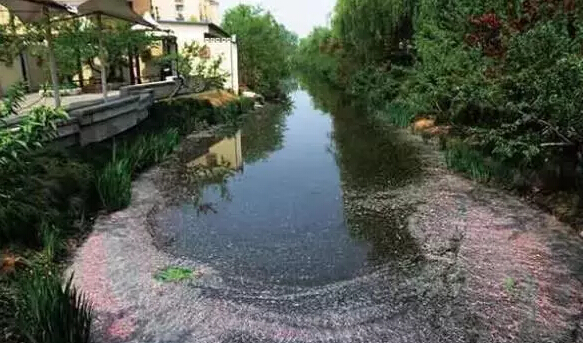 环保局说：工地流出来的怎么不是矿泉水？河道被污染了，罚！