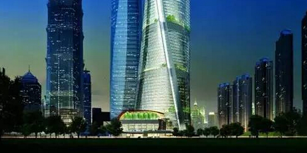 上海中心大厦目前已经完工，即将正式开业。