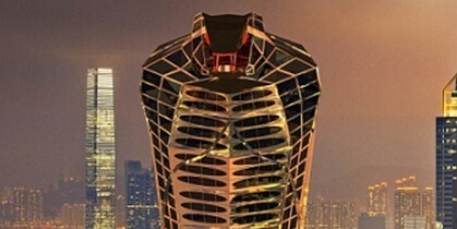 脑洞大开，俄建筑师设计"眼镜蛇"大楼
