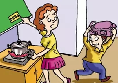 不要点火，关闭火源