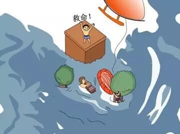 远避高压线杆、塔，防止触电