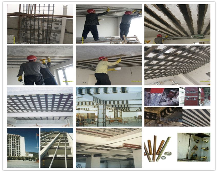 建筑加固多种场景图 建筑加固多种场景图