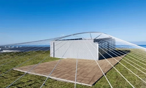 世界第一座使用碳纤维加固的抗震商务办公楼