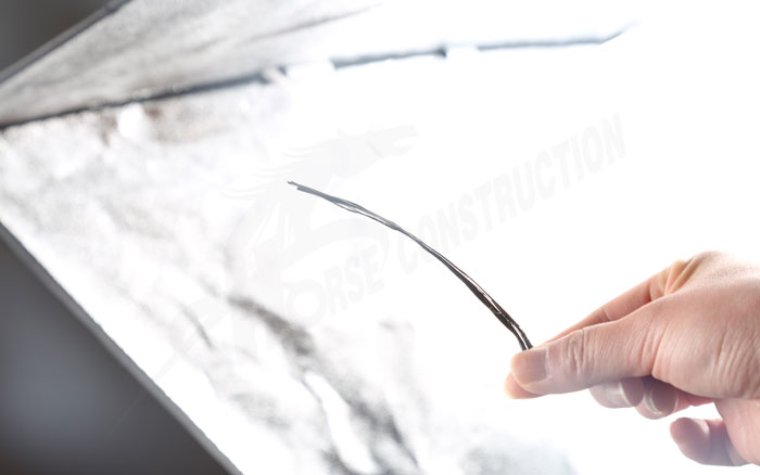 一根日本进口原丝，平滑，均匀。