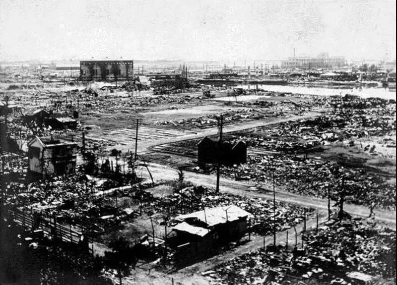 日本关东大地震,1923年,M7.9,横滨震后场景 