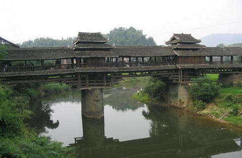 廊桥（广西程阳县风雨桥-永济桥）