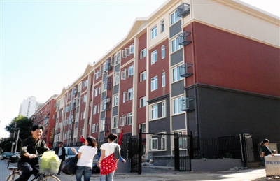 农光里17号楼完成抗震加固改造居民已回迁