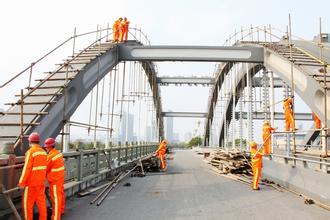 鄞州城区6座桥梁维修工程年底完工