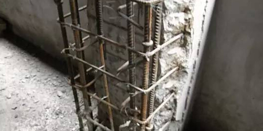 加大截面法加固钢筋混凝土柱施工措施