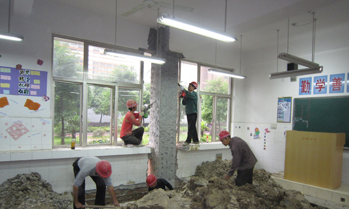 中小学教学楼抗震加固工程施工组织设计(完整版) 中小学教学楼抗震加固工程施工组织设计(完整版)