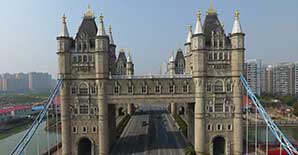 从苏州元和塘大桥观<font color="red">桥梁加固</font>